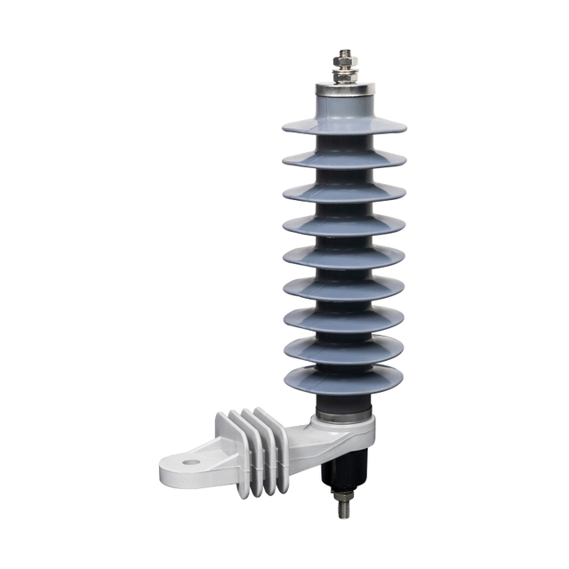 24kv polymeric zinc oxide surge arrester for medium voltage electrical system