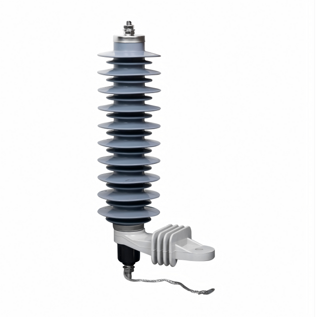 36kV High Performance Silicone Rubber Surge Arrester Overvoltage Protection Device