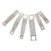 Tinned braided copper flexible jumper earth bonding strap with crimped lugs